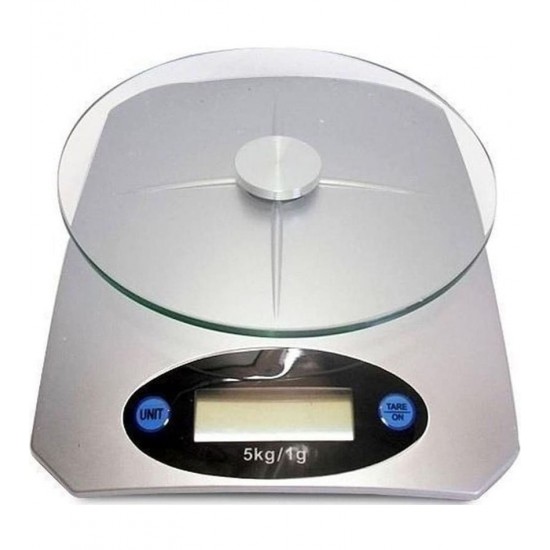 Balança Digital 5 Kg De Vidro Para Cozinha Mimo Style